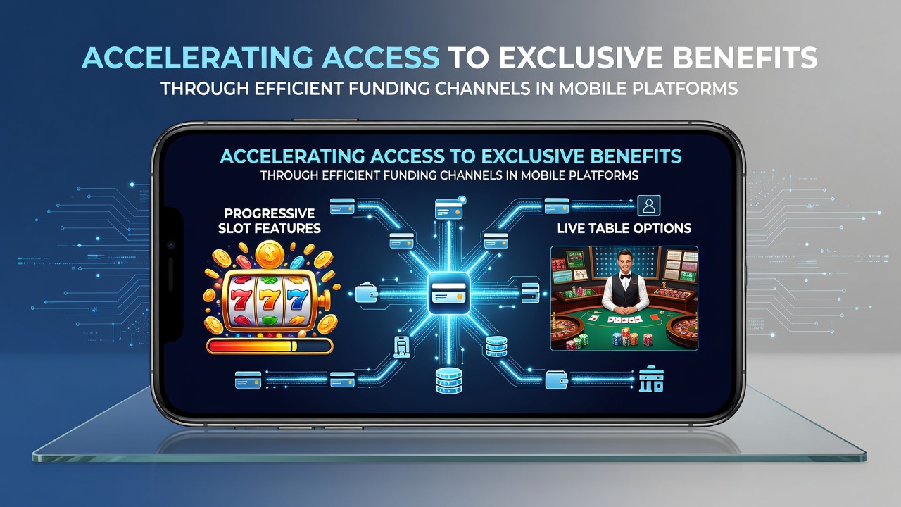 Mobile Casino-Plattform mit progressiven Slot-Features und Live-Tisch-Optionen auf Smartphone-Display