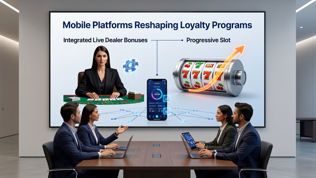 Progressive Slots und Live-Dealer-Integration auf mobilen Geräten