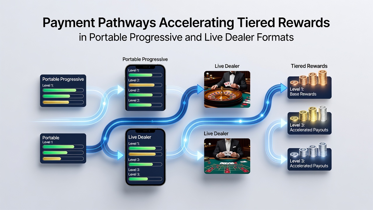 Integration von Zahlungspfaden mit Live-Dealer und progressiven Jackpots auf mobilen Geräten